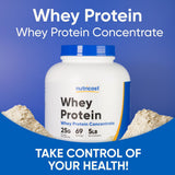 Nutricost proteina de suero sin sabor, batido rápido tras entrenamiento
