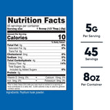 Envase Nutricost psyllium de 8.1 oz listo para usar