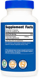 Nutricost Regaliz cápsulas de 500 mg para uso diario estable