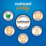 Cápsulas Nutricost de saúco negro, 575 mg para dosis diarias.