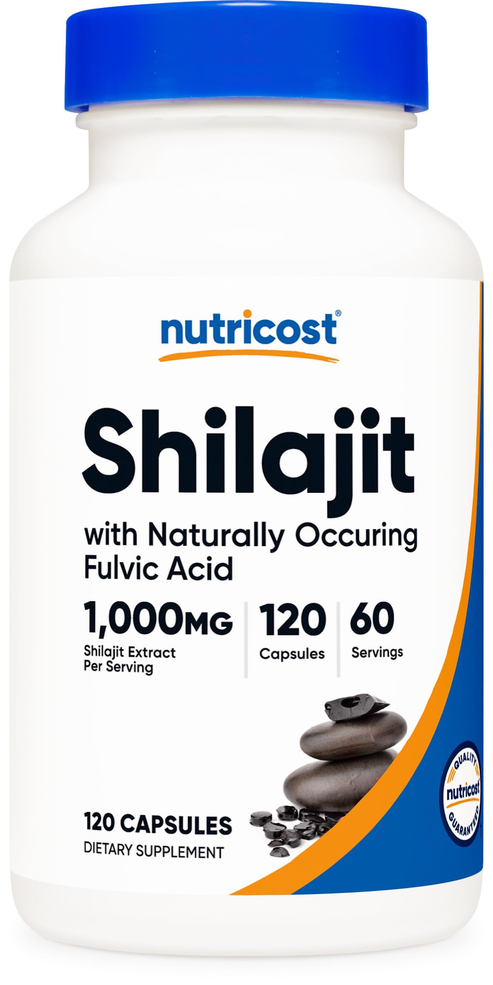 Nutricost Shilajit 1000 mg porcion para energia diaria