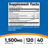 Nutricost Spermidina frasco de 40 porciones para una rutina de bienestar.