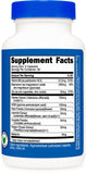 Nutricost Complejo para Dormir: mano sosteniendo el frasco para la noche.