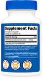 Presentación Nutricost Tudca 250 mg: sin gluten y sin GMO