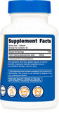 Nutricost Tudca 250mg, tapa de botella: seguridad y apertura fácil.
