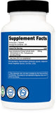 Uso de cápsula Nutricost Turkesterone 600 mg: fácil dosificación.