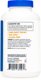 Nutricost Vitamina C con Zinc, bote con 120 porciones, opción conveniente para la rutina.