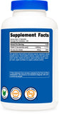 Nutricost Vitamina C con Zinc, etiqueta clara y pruebas ISO para calidad.