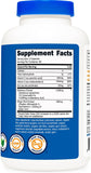 Nutricost vitamina D 125 mcg cápsulas para salud general y huesos.
