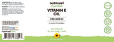 Nutricost Aceite de Vitamina E aplicado en piel para nutrición diaria