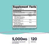 Nutricost Vitex: etiqueta frontal de la botella, información clara.