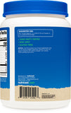 Nutricost proteína de suero, lista de ingredientes visible para opción libre de gluten.