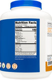 Nutricost-whey-envase-5lb-lata, cuchara-dosificadora incluida, mezcla suave con agua o leche.