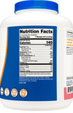 Nutricost Whey Protein Isolate mezcla en vaso para batido cremoso