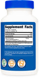 Nutricost Yellow Dock Extract presentación de 180 cápsulas lista para usar