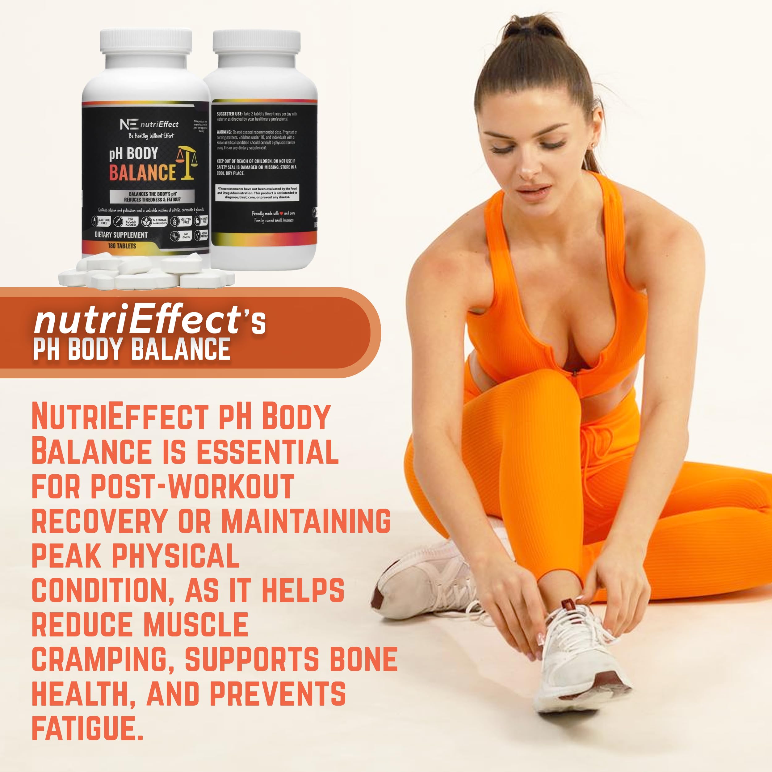 NutriEffect tabletas pH para apoyo metabólico eficiente y claridad diaria.
