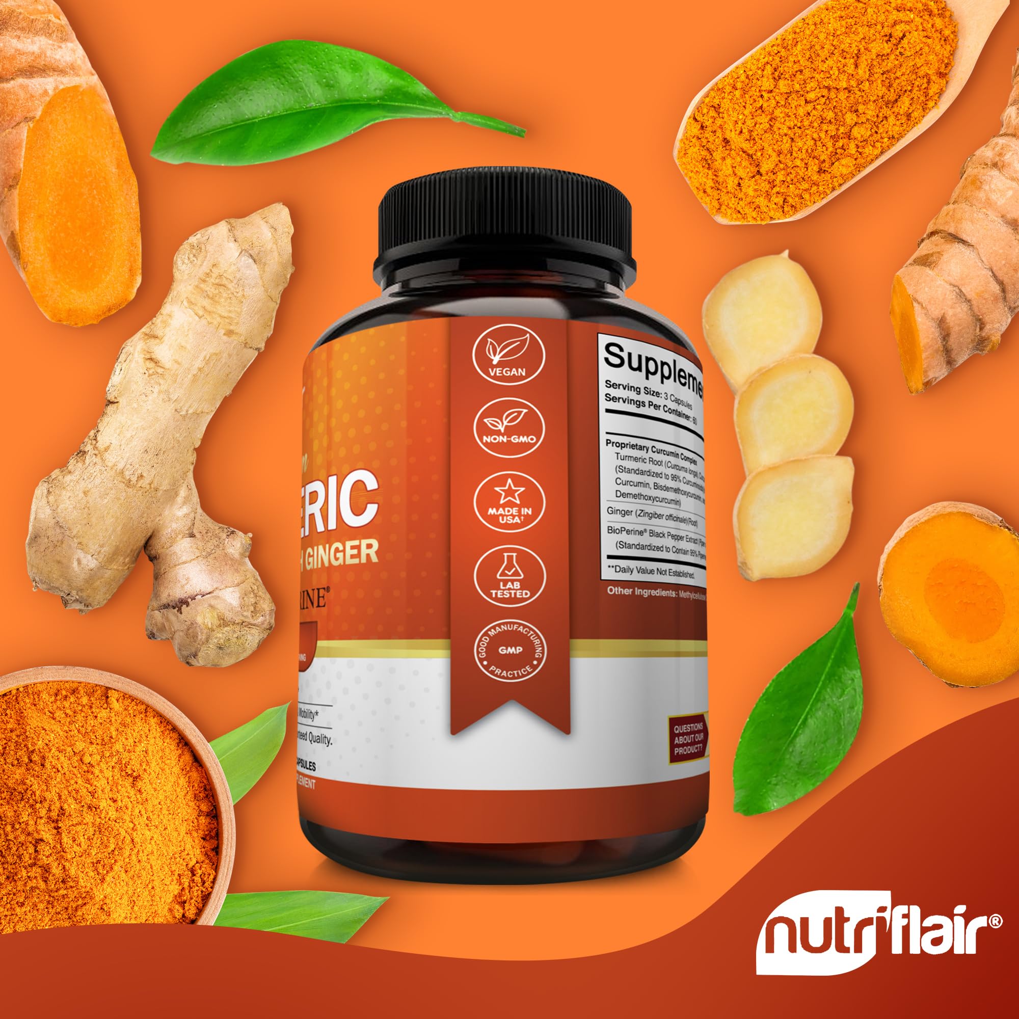NutriFlair mejora absorción gracias a Bioperine.