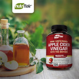 NutriFlair cápsulas potentes para apoyo diario en la dieta cetogénica.