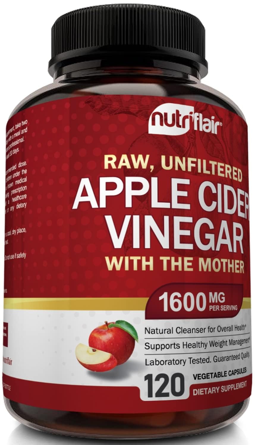 NutriFlair etiqueta frontal resalta desintoxicación suave y beneficios.