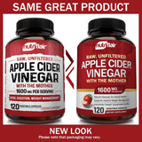 NutriFlair ACV La Madre cápsulas de 1600 mg para energía suave.