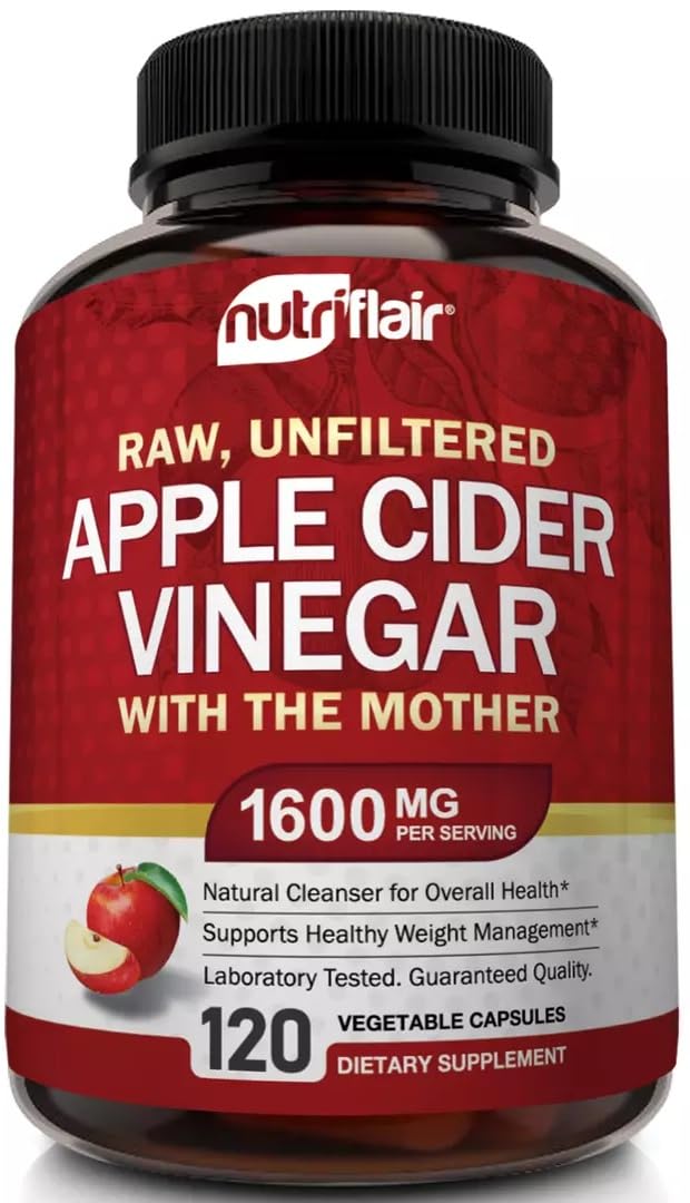 NutriFlair ACV La Madre en cápsulas para apoyo digestivo.