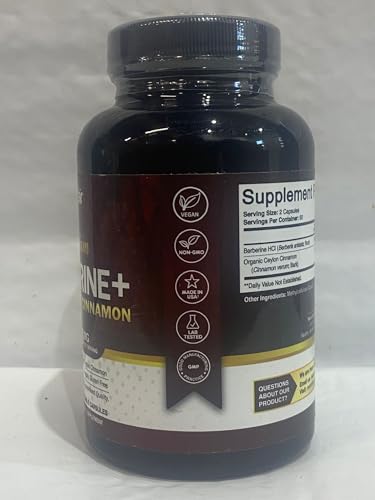 NutriFlair Berberine HCL - fabricación en Estados Unidos con GMP