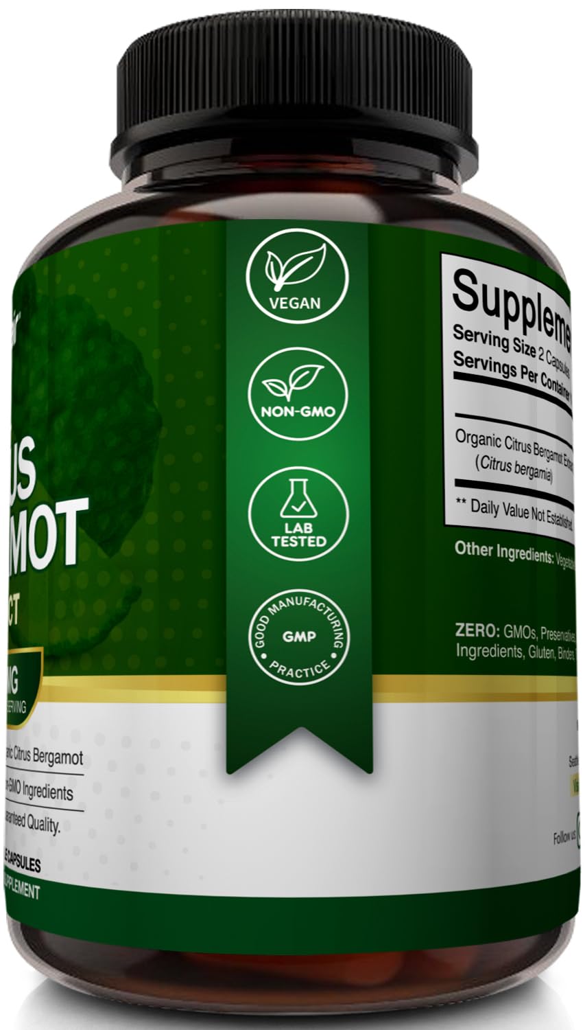 NutriFlair Bergamota Orgánica: envase externo fácil de almacenar en casa.