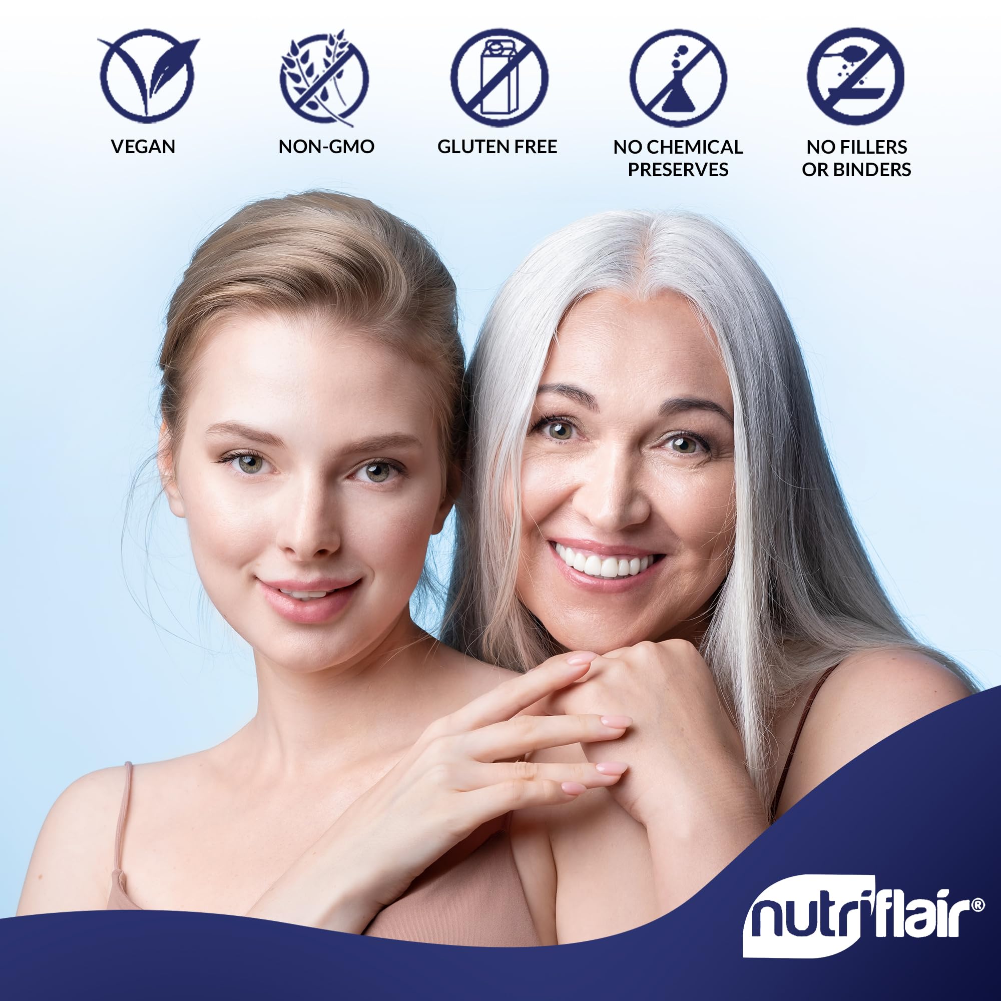 NutriFlair Liposomal Glutathione caja lista para almacenar en la alacena.