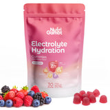 NutriGamot gomitas electrolito Frambuesa – botella: hidratación rápida durante entrenamientos.