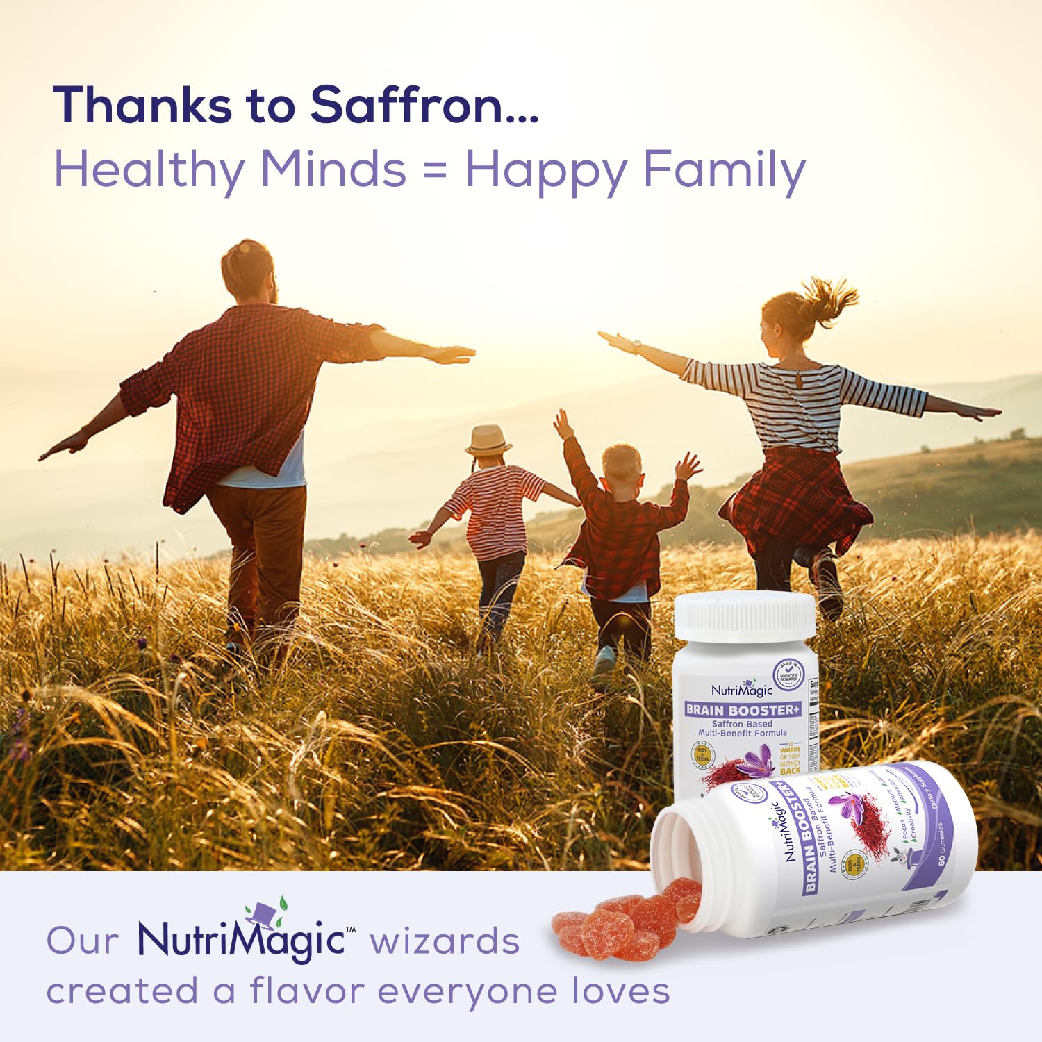 NutriMagic caja-presentacion; empaque compacto para familia.
