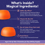 NutriMagic Kids Brain Booster, contiene D3, B6, B12 y zinc para uso diario.