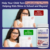 NutriMagic Kids Brain Booster, sabor pesca tropical que gusta a los niños.