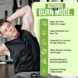 Nutrimend IQ Male Burn Max meal planning context showing portions