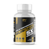 NutriMend IQ Male Performance Burner: botella para uso diario y apoyo metabólico.