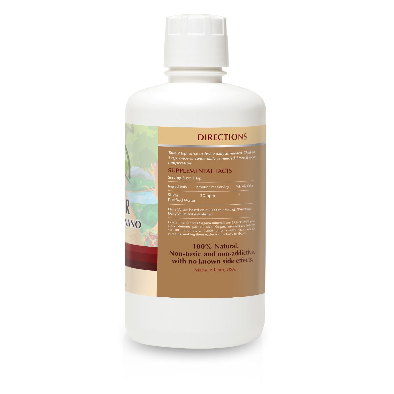 NutriNoche Organa: plata nano de alta biodisponibilidad para la célula.