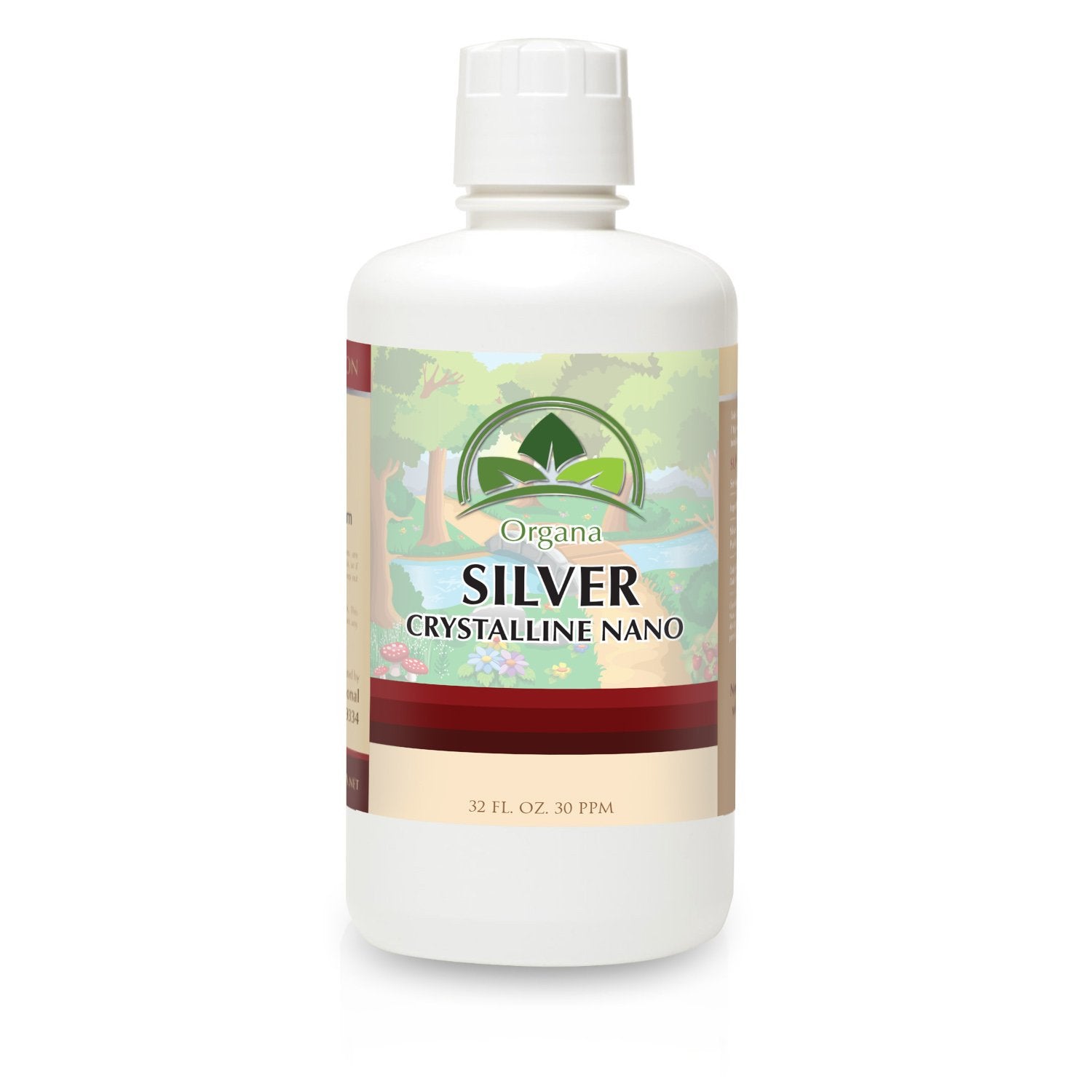 NutriNoche Organa: plata coloidal nano de alta pureza para uso diario.