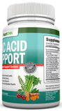 NutriONN Uric Acid Flush frasco con cucharita, demostración de dosificación precisa.