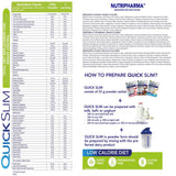 Nutripharma Quick Slim sobre de Double Chocolate para snack delicioso.