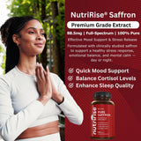 Cápsulas NutriRise con textura suave, ideal para descanso nocturno de calidad