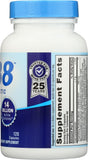 Nutrition Now PB8 Probiotico Acidophilus 120 cápsulas - cápsulas visibles, fácil consumo diario.