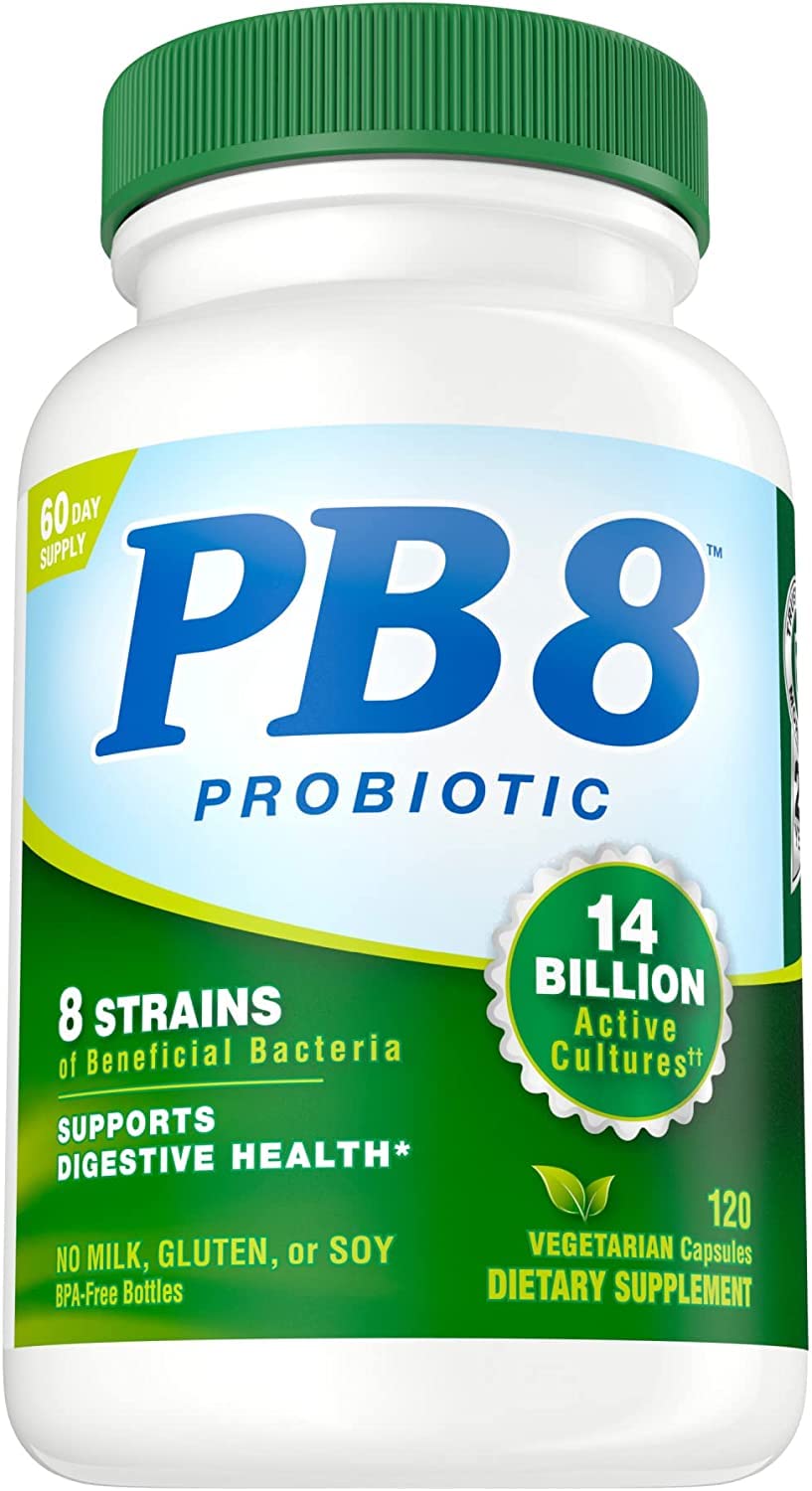 Nutrition Now PB 8 probiótico acidófilo vegetariano, cápsulas suaves para uso diario