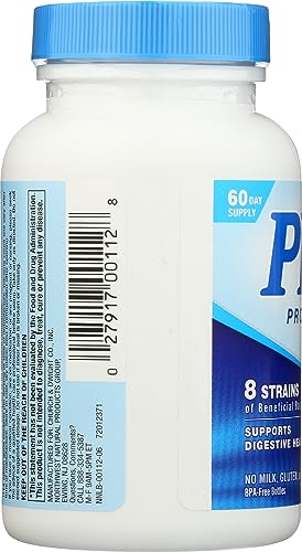 Cápsulas PB8 Probiótico Nutrition Now listas para tomar.