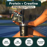 Nutrition On The Go: creatina 5 g por paquete para rendimiento diario en cualquier lugar.