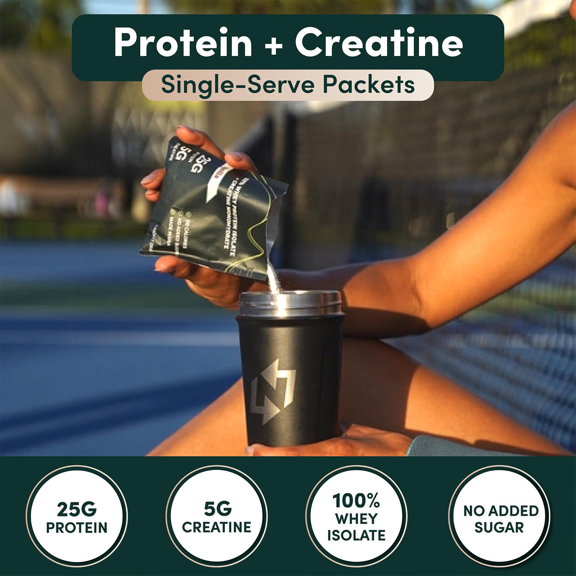 Nutrition On The Go: paquete de creatina para rendimiento diario