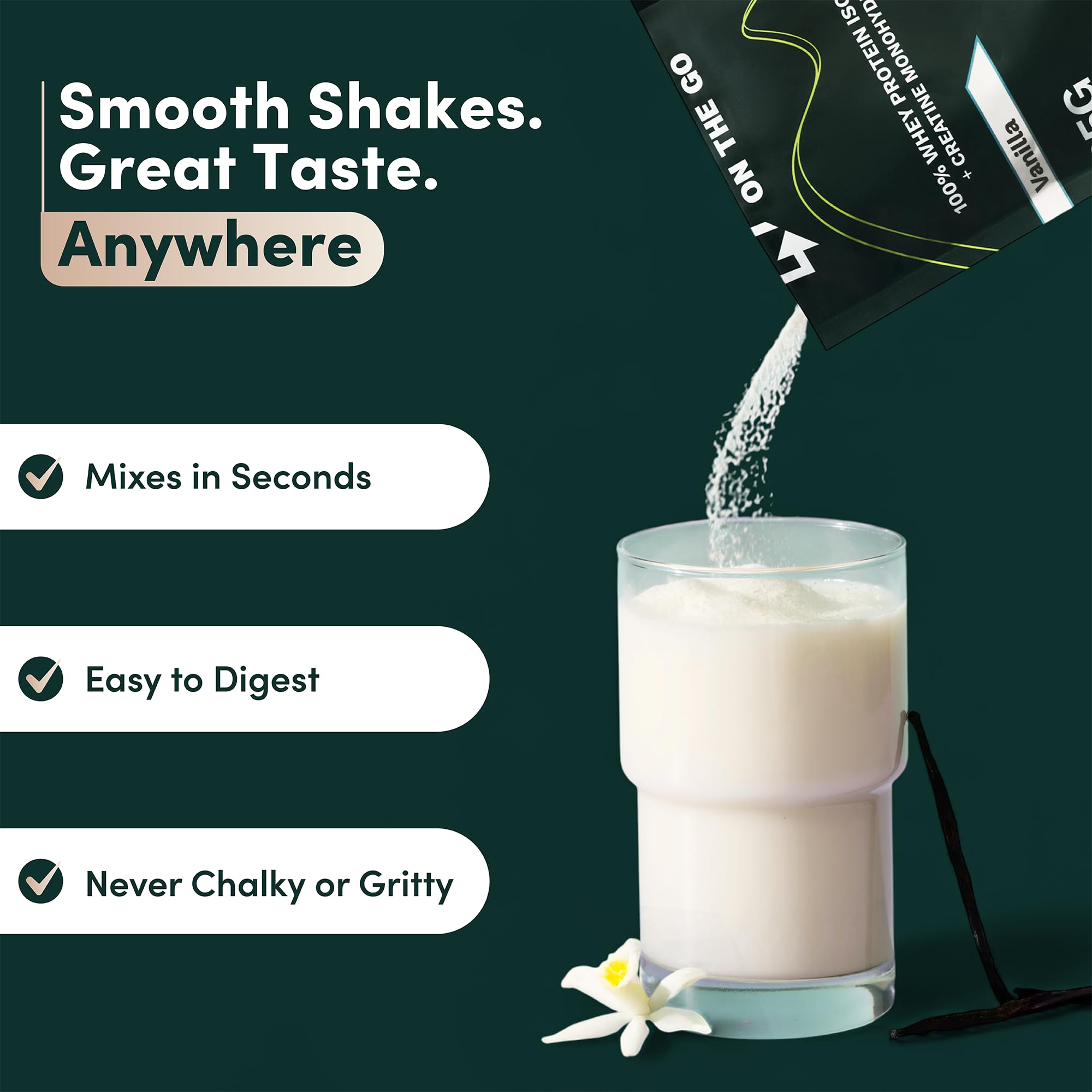 Nutrition On The Go proteína-con-creatina-enzimas-digestivas para digestión suave