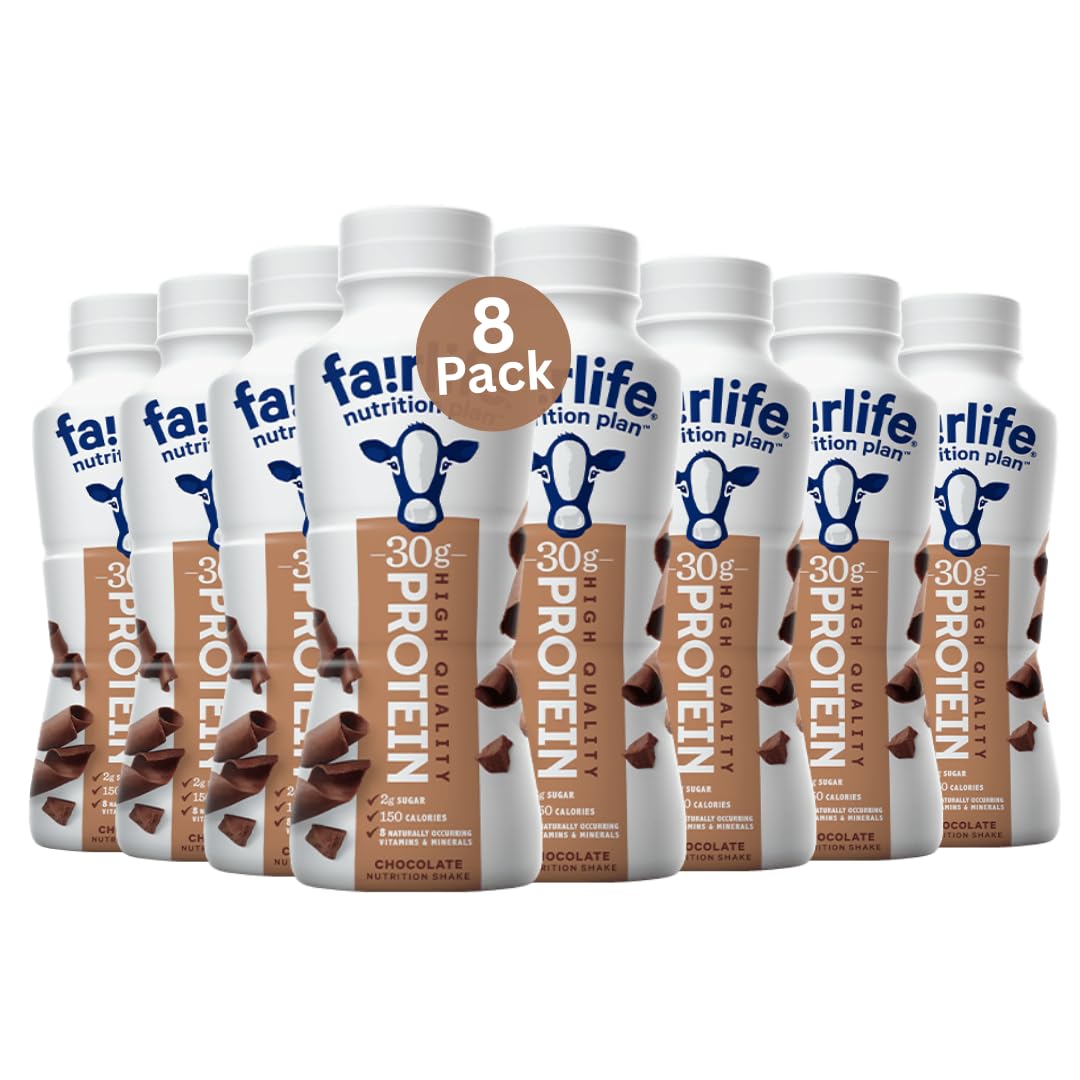 Nutrition PIan batido proteico chocolate 8-pack, sabor intenso para snack proteico