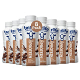 Nutrition PIan batido proteico chocolate 8-pack, sabor intenso para snack proteico