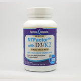 Nutritional Therapeutics D3/K2 con NT Factor, botella vainilla, apoya energía natural