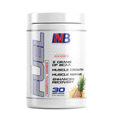 NutritionBizz Fuel 2:1:1 con aminoácidos BCAA en polvo de piña para recuperación muscular