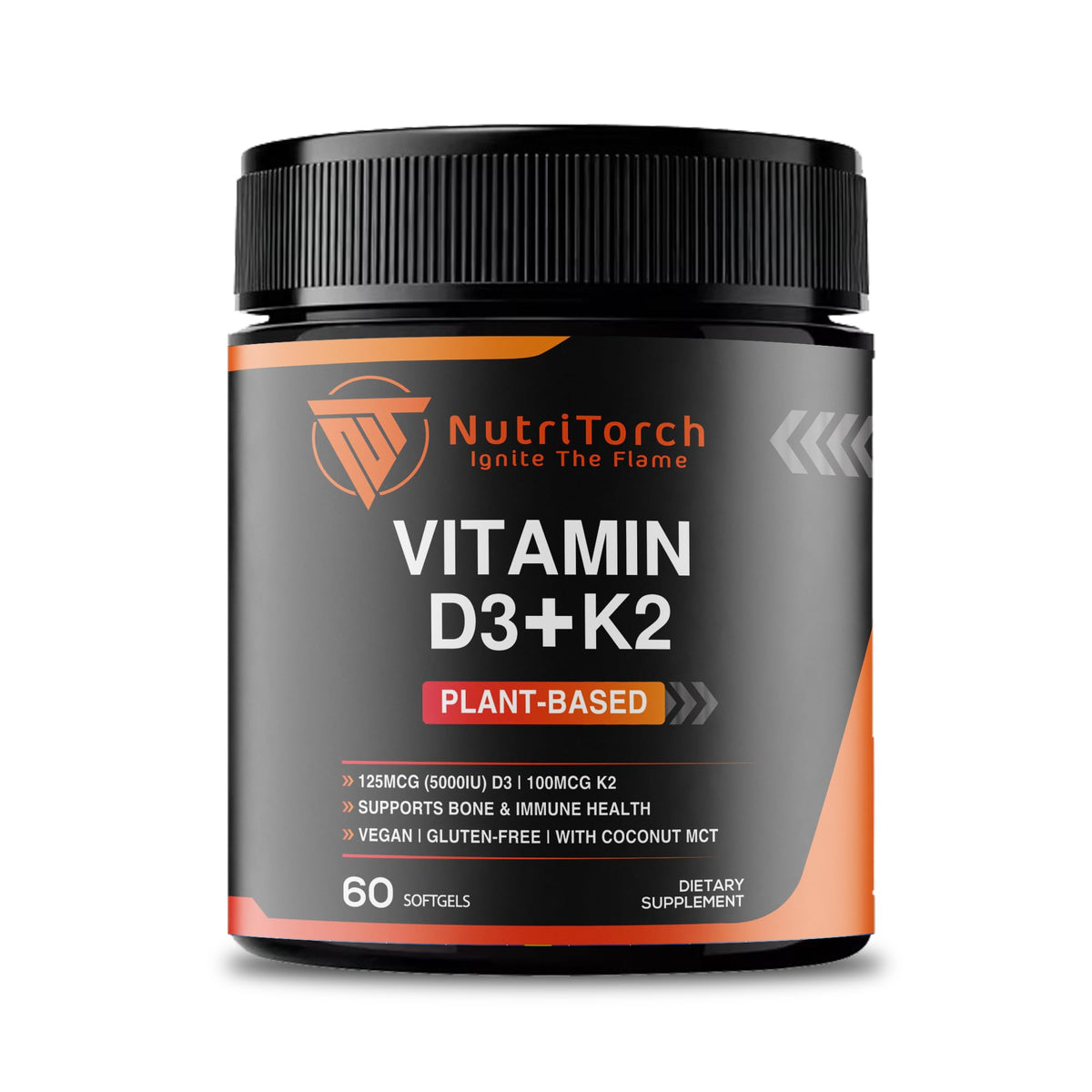 NutriTorch botella softgel-d3-k2 para toma diaria